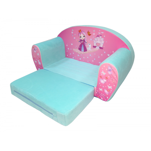 Кровать для девочки от 3 лет с бортиками принцесса